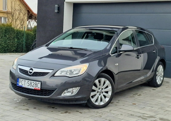 Opel Astra cena 27800 przebieg: 159450, rok produkcji 2010 z Leszno małe 277